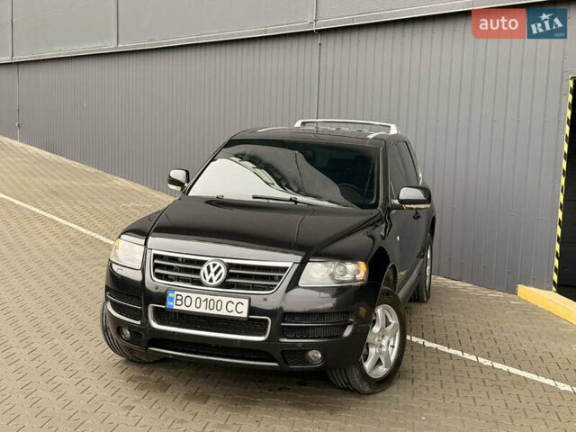 Черный Фольксваген Туарег, объемом двигателя 4.9 л и пробегом 340 тыс. км за 6900 $, фото 7 на Automoto.ua