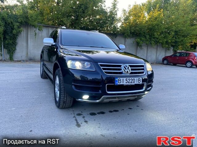 Черный Фольксваген Туарег, объемом двигателя 3 л и пробегом 340 тыс. км за 10800 $, фото 1 на Automoto.ua