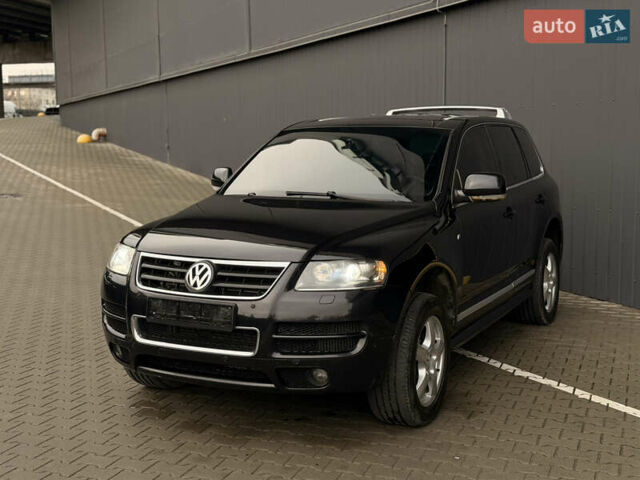 Черный Фольксваген Туарег, объемом двигателя 4.9 л и пробегом 340 тыс. км за 6900 $, фото 39 на Automoto.ua