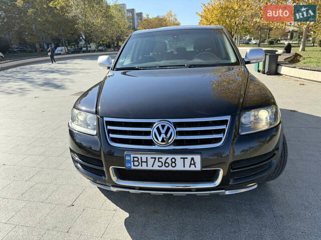 Черный Фольксваген Туарег, объемом двигателя 3 л и пробегом 340 тыс. км за 7500 $, фото 5 на Automoto.ua