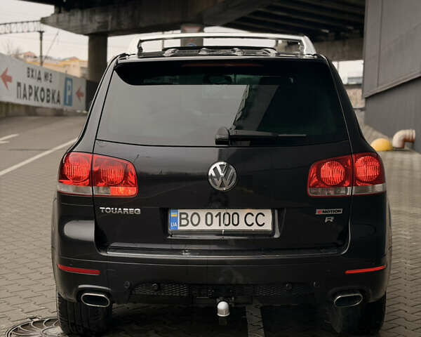 Черный Фольксваген Туарег, объемом двигателя 4.9 л и пробегом 340 тыс. км за 6900 $, фото 95 на Automoto.ua