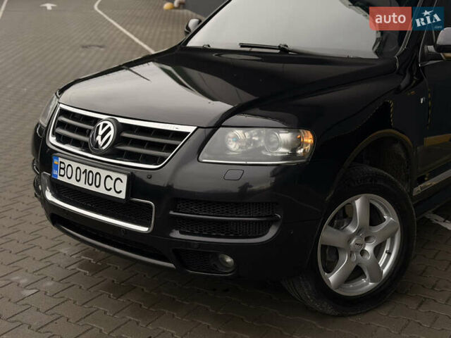 Черный Фольксваген Туарег, объемом двигателя 4.9 л и пробегом 340 тыс. км за 6900 $, фото 14 на Automoto.ua