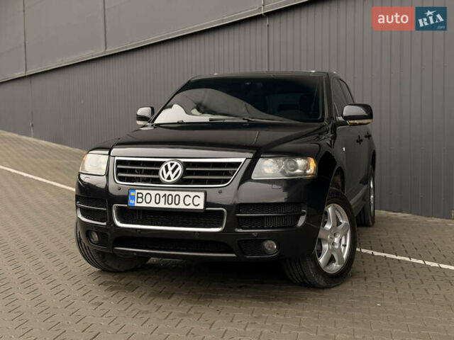 Черный Фольксваген Туарег, объемом двигателя 4.9 л и пробегом 340 тыс. км за 6900 $, фото 9 на Automoto.ua