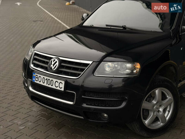 Черный Фольксваген Туарег, объемом двигателя 4.9 л и пробегом 340 тыс. км за 6900 $, фото 13 на Automoto.ua