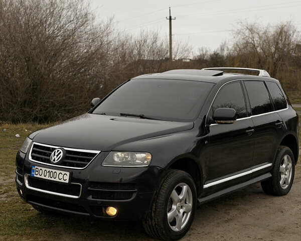 Черный Фольксваген Туарег, объемом двигателя 4.9 л и пробегом 340 тыс. км за 6900 $, фото 105 на Automoto.ua