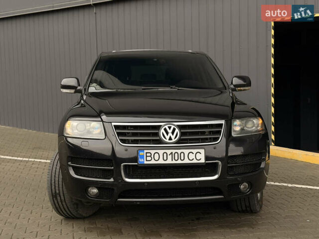 Черный Фольксваген Туарег, объемом двигателя 4.9 л и пробегом 340 тыс. км за 6900 $, фото 11 на Automoto.ua