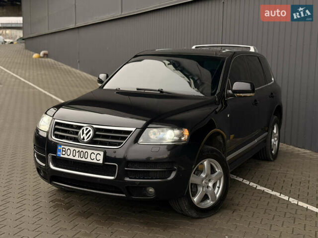 Черный Фольксваген Туарег, объемом двигателя 4.9 л и пробегом 340 тыс. км за 6900 $, фото 15 на Automoto.ua