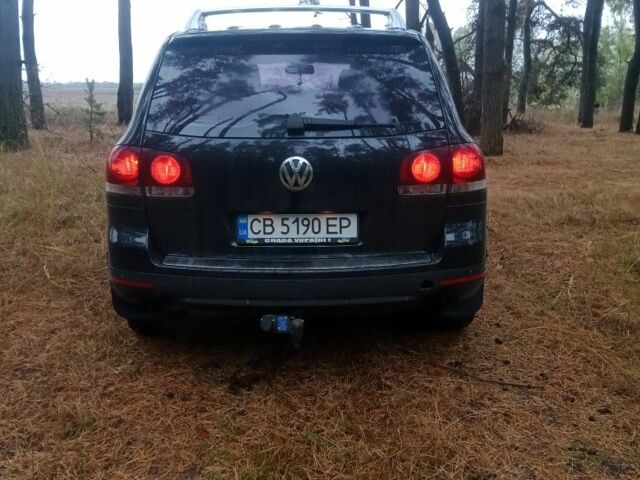 Черный Фольксваген Туарег, объемом двигателя 3.6 л и пробегом 339 тыс. км за 9400 $, фото 5 на Automoto.ua