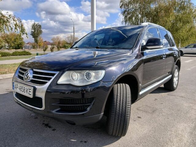 Фольксваген Туарег 2007 в Запорожье на Automoto.ua Черный Фольксваген Туарег, объемом двигателя 3 л и пробегом 310 тыс. км за 10500 $, фото 2 на Automoto.ua