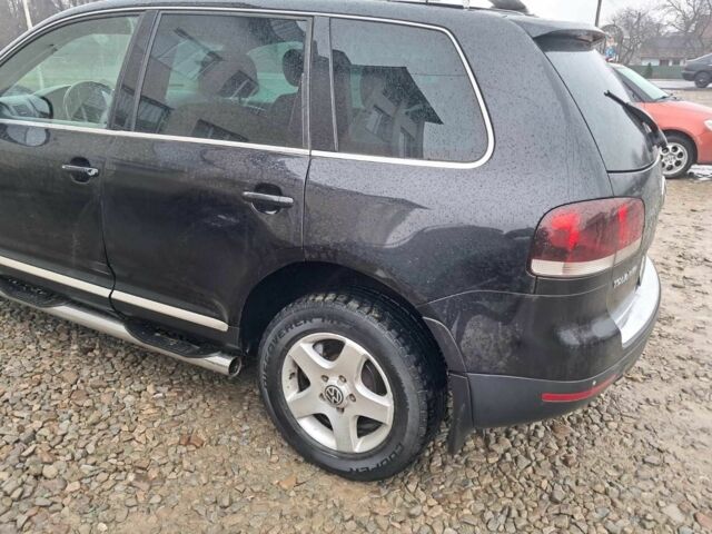 Черный Фольксваген Туарег, объемом двигателя 3.6 л и пробегом 270 тыс. км за 10000 $, фото 6 на Automoto.ua