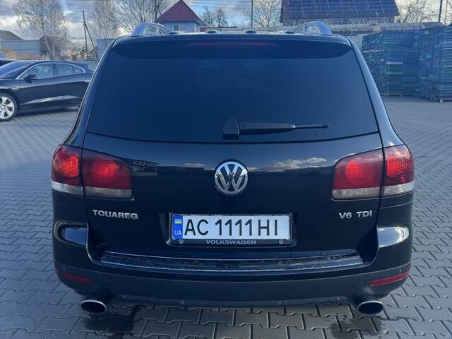 Чорний Фольксваген Туарег, об'ємом двигуна 3 л та пробігом 401 тис. км за 9200 $, фото 2 на Automoto.ua