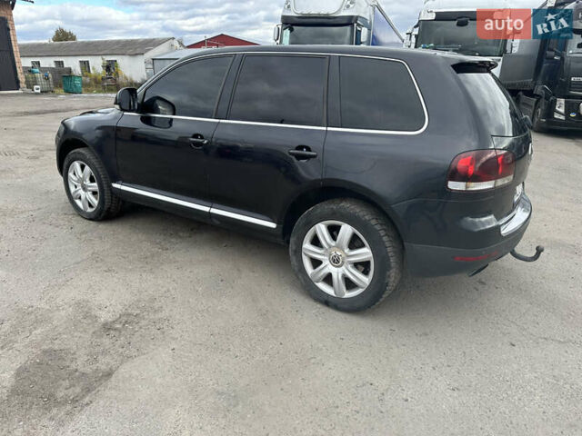 Черный Фольксваген Туарег, объемом двигателя 3 л и пробегом 320 тыс. км за 6300 $, фото 10 на Automoto.ua