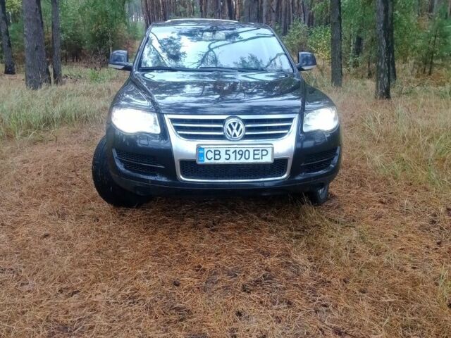 Черный Фольксваген Туарег, объемом двигателя 3.6 л и пробегом 339 тыс. км за 9400 $, фото 1 на Automoto.ua