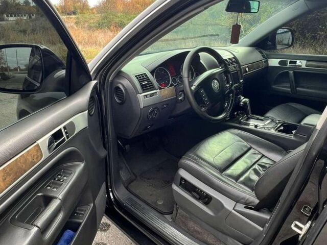 Фольксваген Туарег 2007 в Глобино на Automoto.ua Черный Фольксваген Туарег, объемом двигателя 3 л и пробегом 260 тыс. км за 10500 $, фото 10 на Automoto.ua