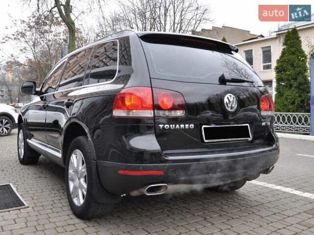 Черный Фольксваген Туарег, объемом двигателя 3 л и пробегом 335 тыс. км за 9803 $, фото 3 на Automoto.ua