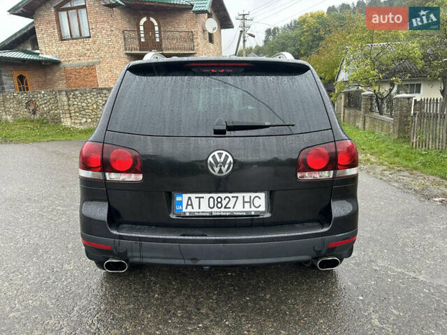 Фольксваген Туарег 2007 в Надворной на Automoto.ua Черный Фольксваген Туарег, объемом двигателя 2.46 л и пробегом 271 тыс. км за 8990 $, фото 7 на Automoto.ua
