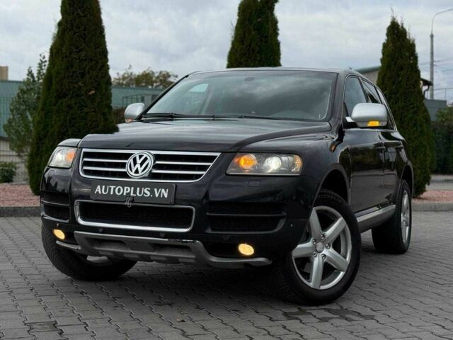 Чорний Фольксваген Туарег, об'ємом двигуна 3 л та пробігом 387 тис. км за 7300 $, фото 1 на Automoto.ua