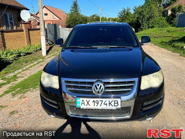 Фольксваген Туарег 2007 у Харкові на Automoto.ua Чорний Фольксваген Туарег, об'ємом двигуна 3 л та пробігом 240 тис. км за 8500 $, фото 5 на Automoto.ua