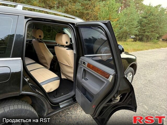 Фольксваген Туарег 2007 у Ахтырке на Automoto.ua Чорний Фольксваген Туарег, об'ємом двигуна 3 л та пробігом 278 тис. км за 8950 $, фото 6 на Automoto.ua