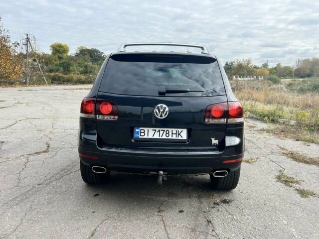 Фольксваген Туарег 2007 в Глобино на Automoto.ua Черный Фольксваген Туарег, объемом двигателя 3 л и пробегом 260 тыс. км за 10500 $, фото 4 на Automoto.ua