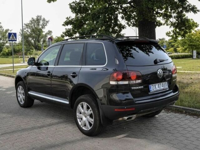 Черный Фольксваген Туарег, объемом двигателя 3 л и пробегом 220 тыс. км за 4100 $, фото 5 на Automoto.ua