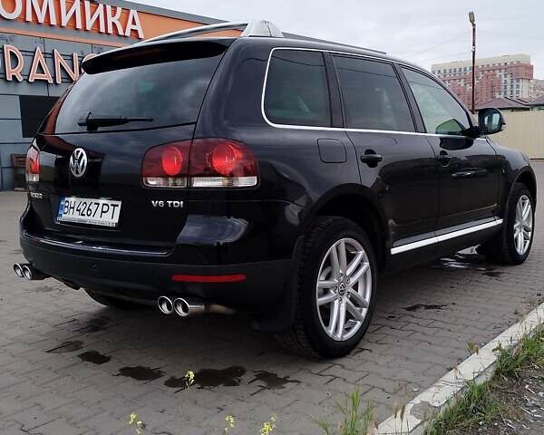 Фольксваген Туарег 2007 у Одесі на Automoto.ua Чорний Фольксваген Туарег, об'ємом двигуна 3 л та пробігом 370 тис. км за 11500 $, фото 9 на Automoto.ua