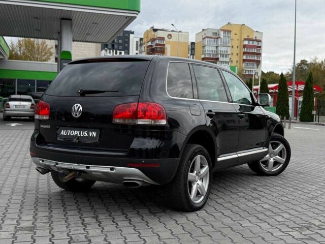 Чорний Фольксваген Туарег, об'ємом двигуна 3 л та пробігом 387 тис. км за 7300 $, фото 4 на Automoto.ua