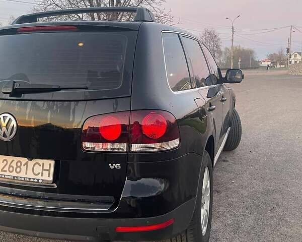 Черный Фольксваген Туарег, объемом двигателя 3.6 л и пробегом 159 тыс. км за 10500 $, фото 7 на Automoto.ua