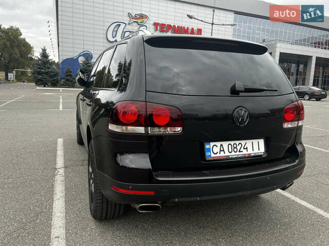Черный Фольксваген Туарег, объемом двигателя 4.9 л и пробегом 252 тыс. км за 13800 $, фото 8 на Automoto.ua