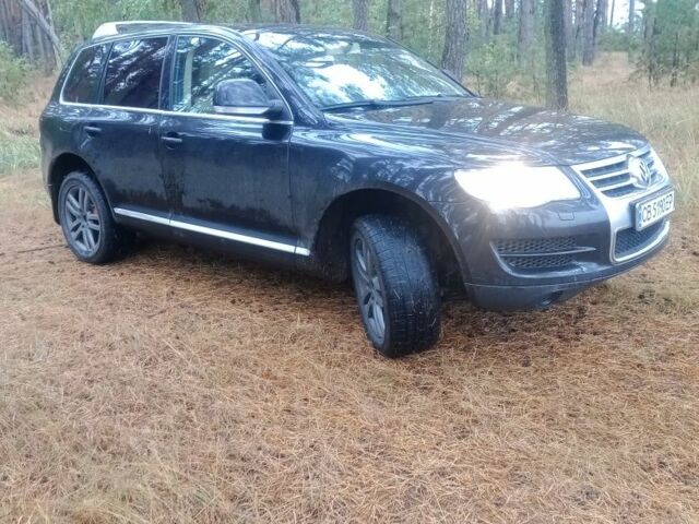 Черный Фольксваген Туарег, объемом двигателя 3.6 л и пробегом 339 тыс. км за 9400 $, фото 3 на Automoto.ua