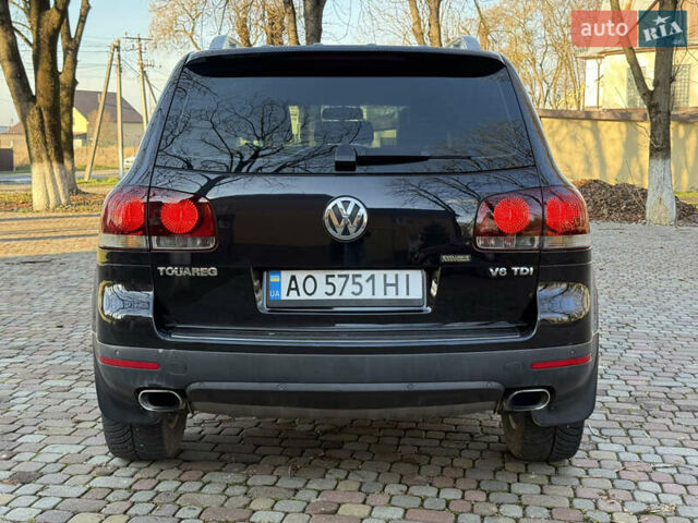 Черный Фольксваген Туарег, объемом двигателя 3 л и пробегом 314 тыс. км за 10500 $, фото 19 на Automoto.ua