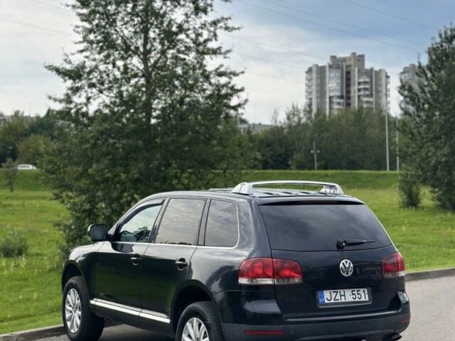 Черный Фольксваген Туарег, объемом двигателя 3 л и пробегом 281 тыс. км за 4999 $, фото 3 на Automoto.ua