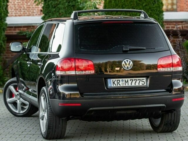 Черный Фольксваген Туарег, объемом двигателя 3 л и пробегом 240 тыс. км за 4000 $, фото 3 на Automoto.ua