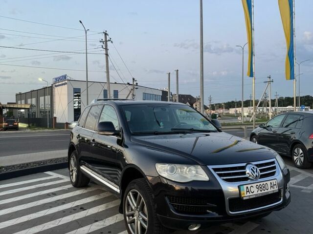 Черный Фольксваген Туарег, объемом двигателя 3.6 л и пробегом 260 тыс. км за 8600 $, фото 1 на Automoto.ua
