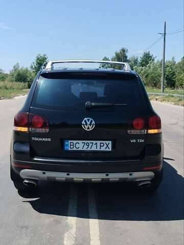 Черный Фольксваген Туарег, объемом двигателя 2.97 л и пробегом 344 тыс. км за 10950 $, фото 19 на Automoto.ua