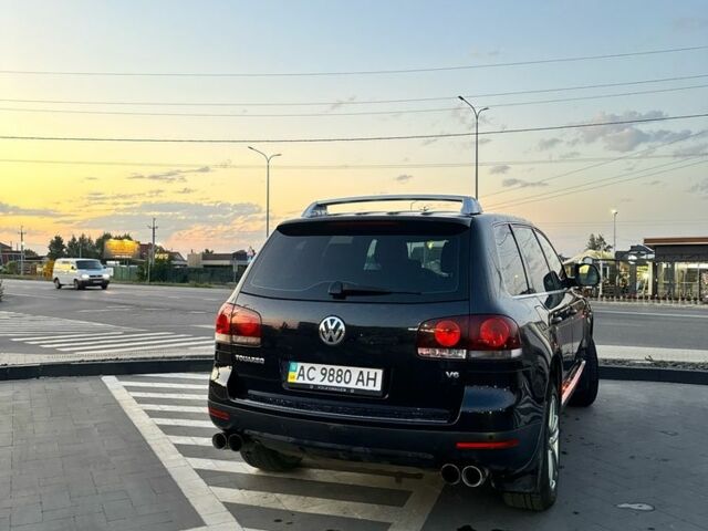 Черный Фольксваген Туарег, объемом двигателя 3.6 л и пробегом 260 тыс. км за 8600 $, фото 4 на Automoto.ua