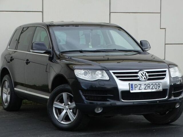 Чорний Фольксваген Туарег, об'ємом двигуна 3 л та пробігом 230 тис. км за 3950 $, фото 2 на Automoto.ua