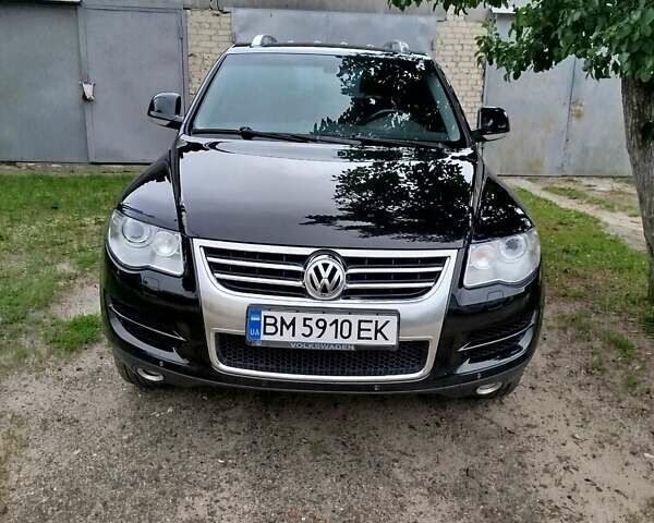 Черный Фольксваген Туарег, объемом двигателя 3 л и пробегом 350 тыс. км за 12500 $, фото 6 на Automoto.ua