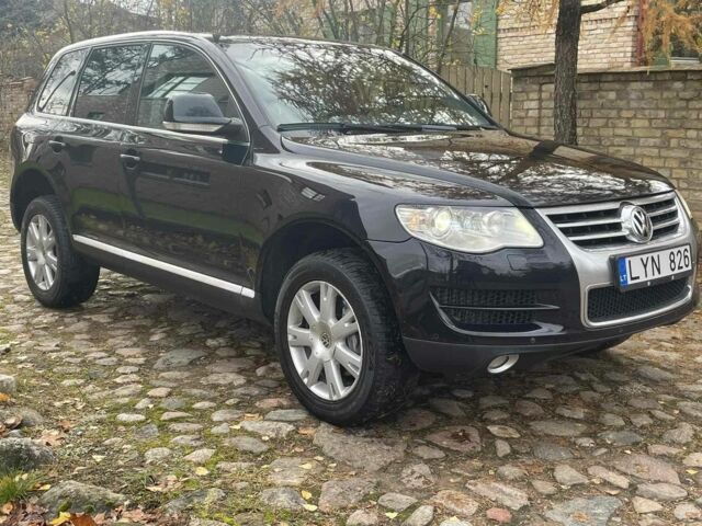 Черный Фольксваген Туарег, объемом двигателя 3 л и пробегом 379 тыс. км за 6630 $, фото 4 на Automoto.ua