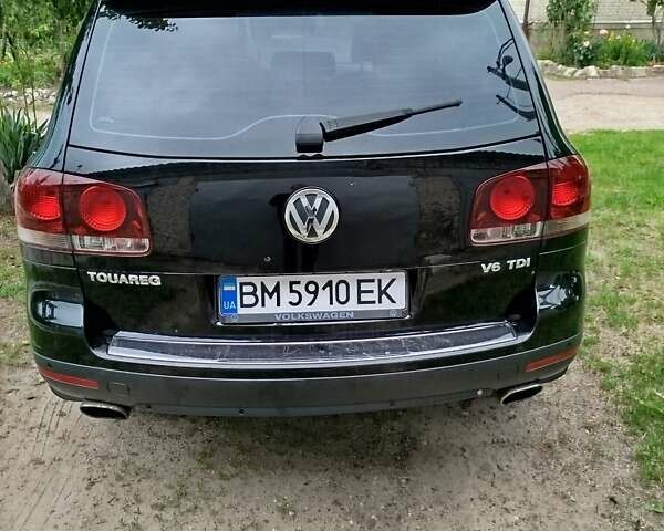 Черный Фольксваген Туарег, объемом двигателя 3 л и пробегом 350 тыс. км за 12500 $, фото 3 на Automoto.ua