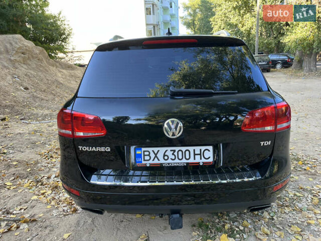 Черный Фольксваген Туарег, объемом двигателя 2.97 л и пробегом 144 тыс. км за 17800 $, фото 5 на Automoto.ua