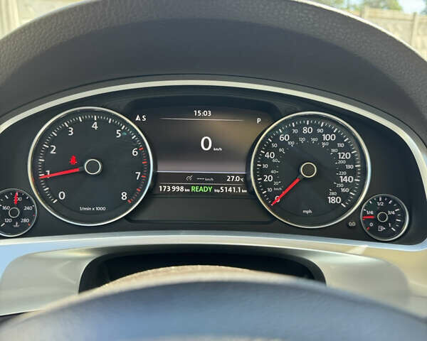 Черный Фольксваген Туарег, объемом двигателя 3 л и пробегом 170 тыс. км за 14999 $, фото 29 на Automoto.ua