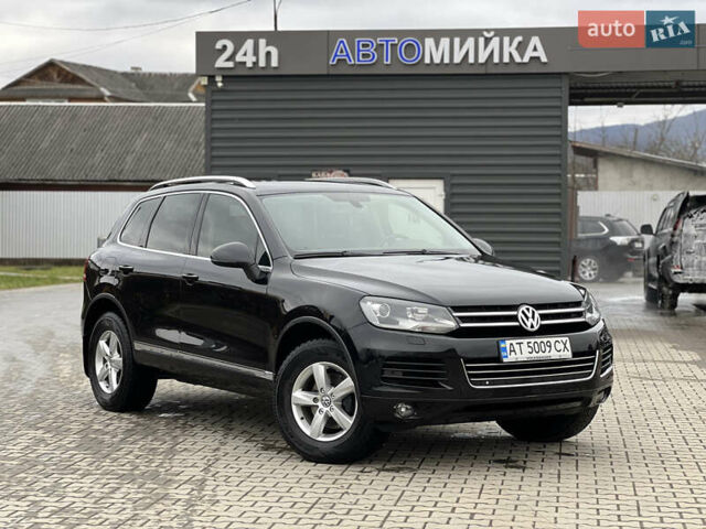 Черный Фольксваген Туарег, объемом двигателя 3 л и пробегом 159 тыс. км за 17500 $, фото 1 на Automoto.ua
