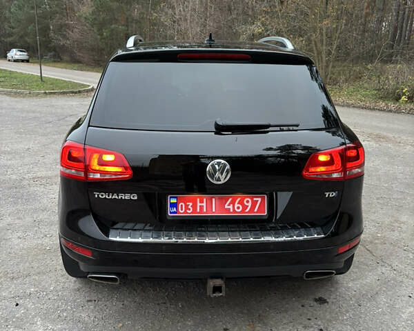 Черный Фольксваген Туарег, объемом двигателя 3 л и пробегом 216 тыс. км за 19500 $, фото 5 на Automoto.ua