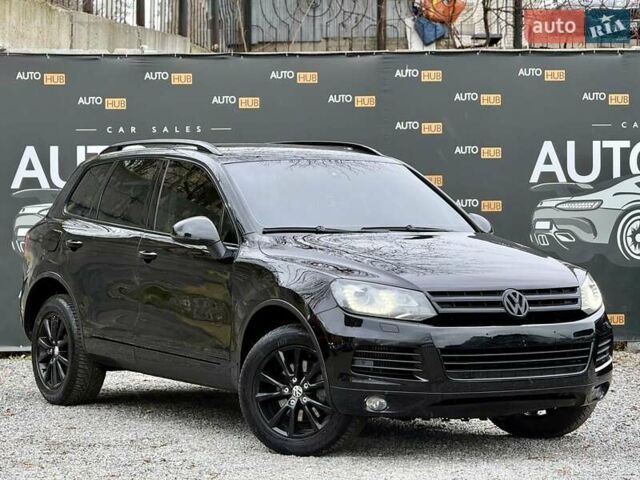 Черный Фольксваген Туарег, объемом двигателя 2.97 л и пробегом 288 тыс. км за 14500 $, фото 1 на Automoto.ua