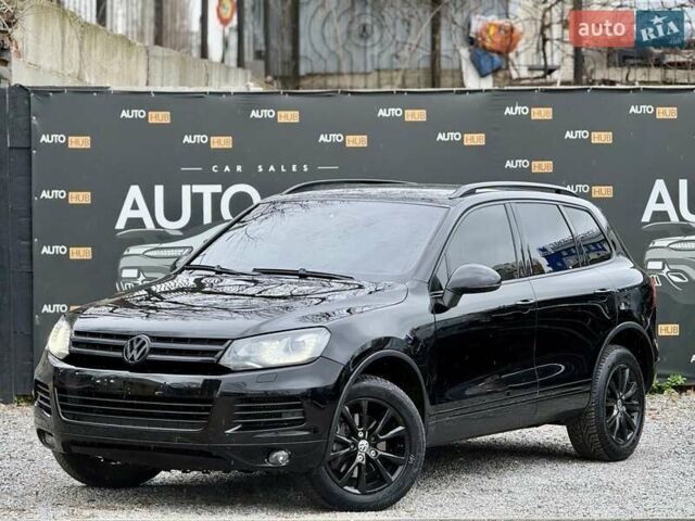 Черный Фольксваген Туарег, объемом двигателя 2.97 л и пробегом 288 тыс. км за 14500 $, фото 3 на Automoto.ua