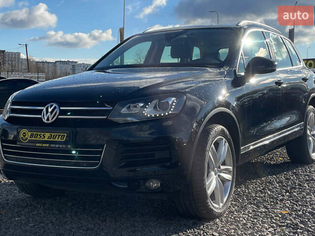 Черный Фольксваген Туарег, объемом двигателя 2.97 л и пробегом 183 тыс. км за 20750 $, фото 2 на Automoto.ua