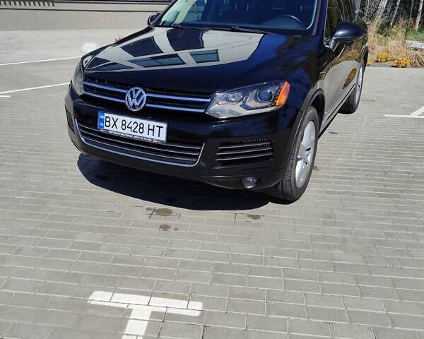 Черный Фольксваген Туарег, объемом двигателя 2.97 л и пробегом 178 тыс. км за 19200 $, фото 1 на Automoto.ua