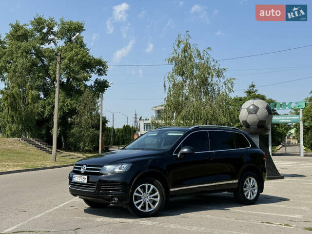 Черный Фольксваген Туарег, объемом двигателя 2.97 л и пробегом 160 тыс. км за 23500 $, фото 2 на Automoto.ua