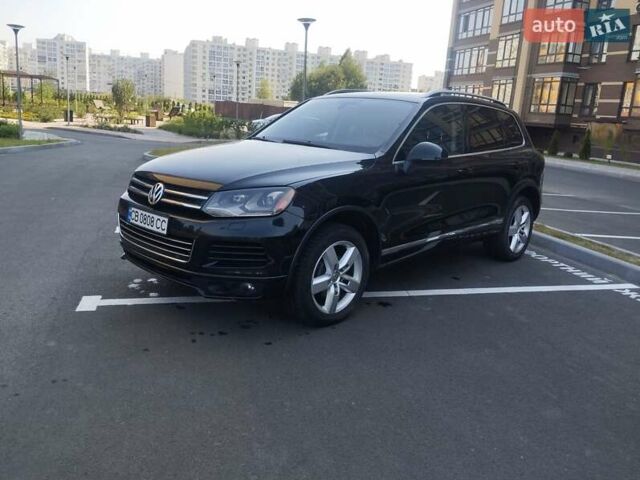 Черный Фольксваген Туарег, объемом двигателя 3.6 л и пробегом 120 тыс. км за 16500 $, фото 1 на Automoto.ua